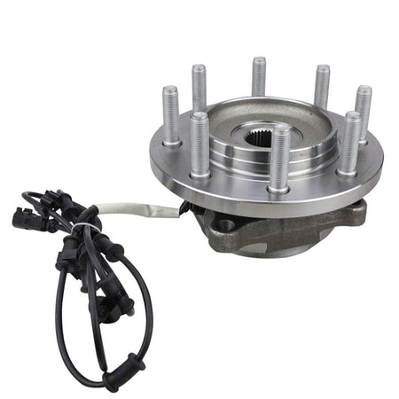 MotorbyMotor 515162 Front Wheel Bearing and Hub Assembly with 8 Lugs Fits for Dodge Ram 2500 3500 Low-Runout OE Directly Replacement Hub Bearing w/ABS-2 Pack