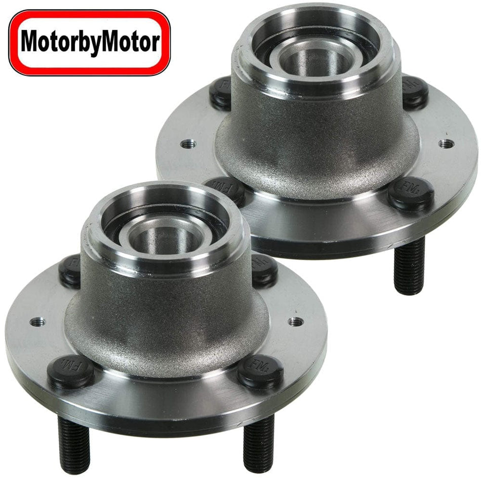 MotorbyMotor 541010 Rear Wheel Bearing for 2004-2011 Chevy Aveo, 2007-2011 Chevy Aveo5, 2013-2015 Chevy Spark, 2009-2010 Pontiac G3, 2004-2007 Suzuki Swift+ [4 Lugs], 2 Pack