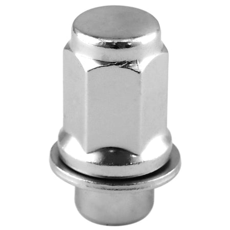 MotorbyMotor 90084-94002 12mmx1.5 Wheel Lug Nuts, Mag Seat Chrome M12x1.5 Lug Nuts Toyota Tacoma, FJ Cruiser 4 Runner Lexus GX