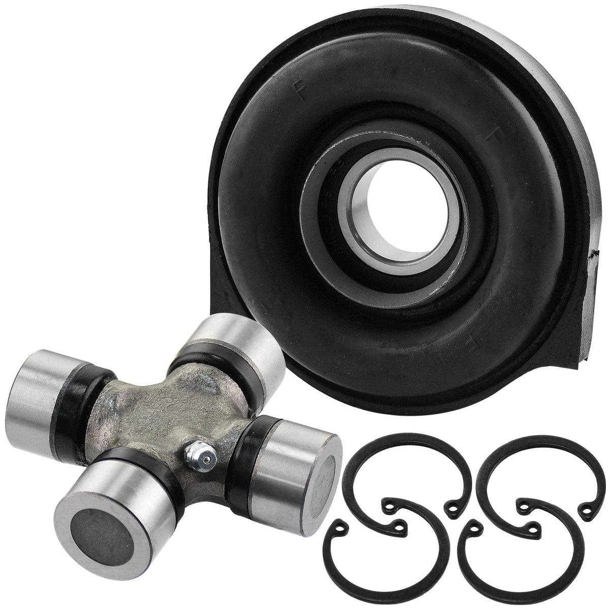 MotorbyMotor Drive Shaft Center Support Bearing for Toyota Tacoma Nissan Frontier Pickup Pathfinder, Nissan D21 720 Pickup -Center Support Assembly