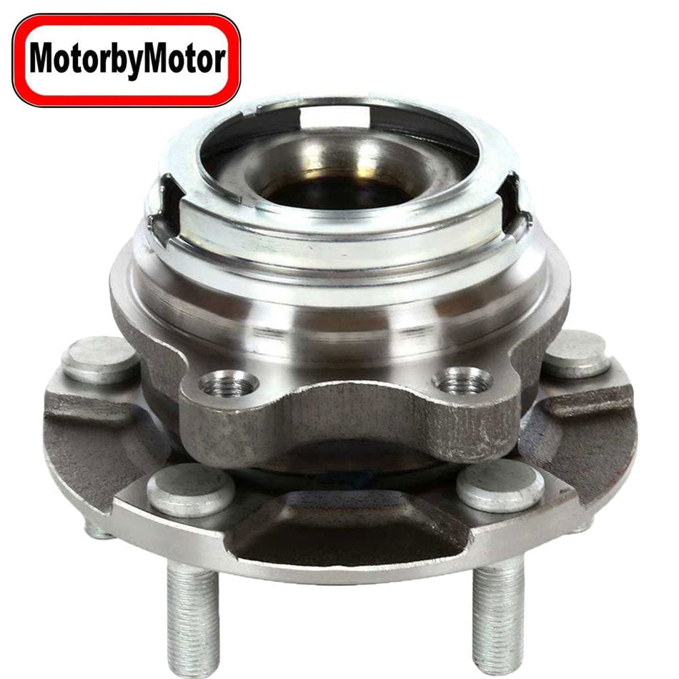 MotorbyMotor Front Left Wheel Bearing Fit 2008-2013 Nissan Murano, 2011 Nissan Quest Wheel Hub 5 Lugs w/ABS, 513306