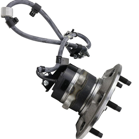MotorbyMotor Front Wheel Bearing Fit 2006-2008 Isuzu I-280 I-290 I-370, 2004-2008 GMC Canyon Chevy Colorado Wheel Hub w/ABS, 6 Lugs,RB515104+RB515105