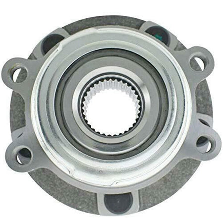 MotorbyMotor Front Wheel Bearing Fit 2011-2017 Nissan Quest, 2013 2014 Nissan Murano Wheel Hub 5-Lug 513338 (2 Pack)