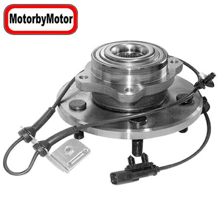 MotorbyMotor Front Wheel Bearing  for 2007 2008 Chrysler Pacifica Wheel Hub w/5 Lugs, w/ABS-513261