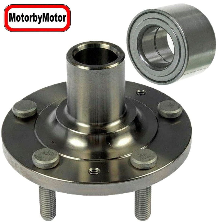 MotorbyMotor Front Wheel Bearing for 2009-2013 Mazda 6 2.5L L4 Fit wheel Bearing 5 Lugs 930 551 510102