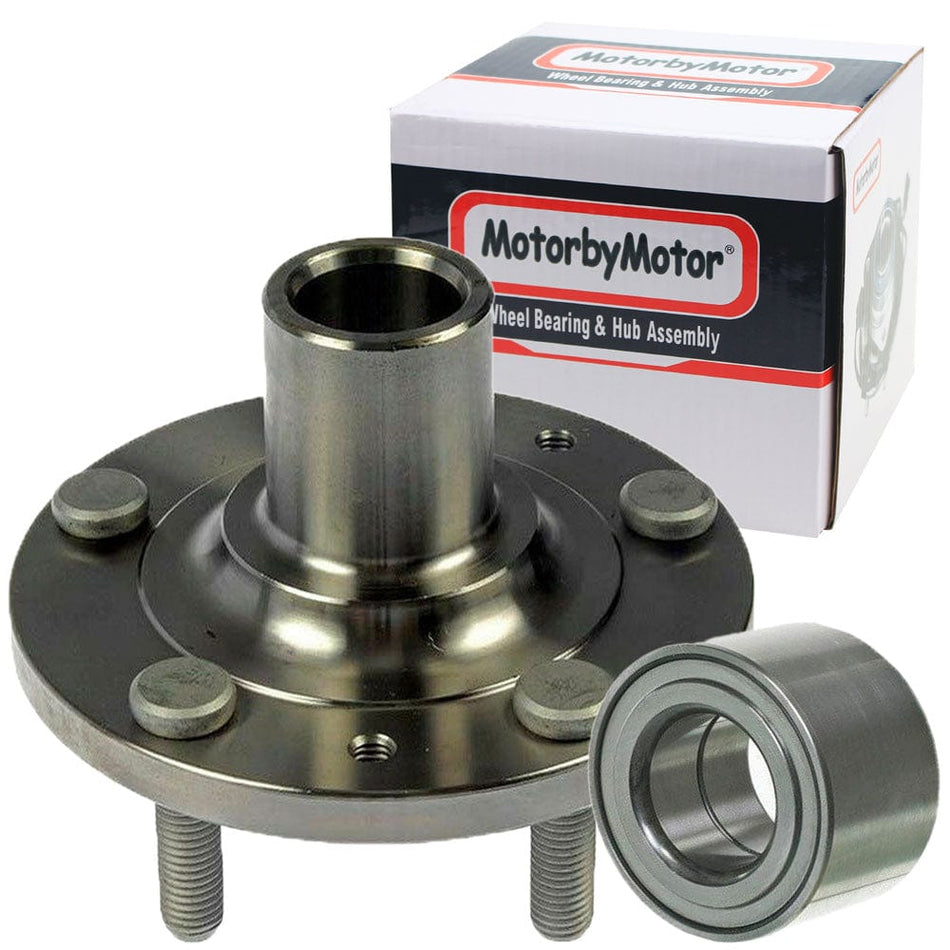 MotorbyMotor Front Wheel Bearing for 2009-2013 Mazda 6 2.5L L4 Fit wheel Bearing 5 Lugs 930 551 510102