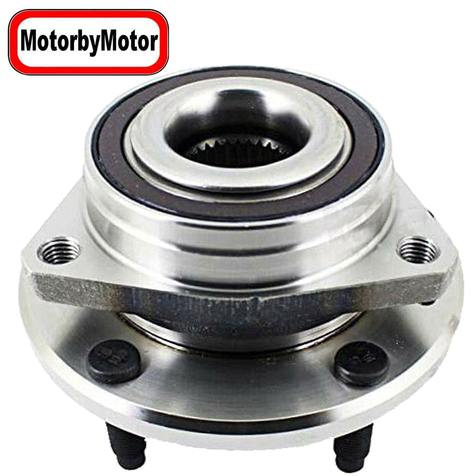 MotorbyMotor Front Wheel Bearing for 2014-2019 Chevrolet Corvette Wheel Hub w/5 Lugs-513378