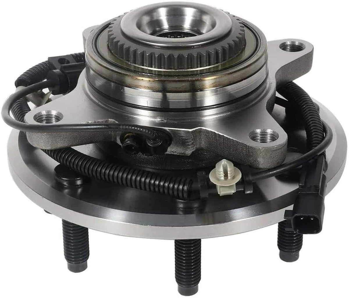 MotorbyMotor Front Wheel Bearing Hub Assembly Compatible with 2011-2014 Ford F-150 Hub Bearing w/7 Lugs w/ABS-513326 (2 PACK)