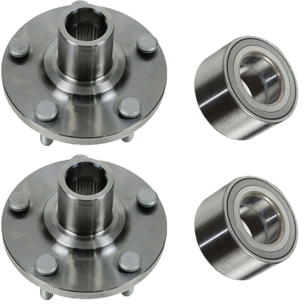MotorbyMotor Non-Noise and Vibration Front Wheel Bearing& Hub Assembly Fits for Toyota Camry, Lexus ES300H/ES350, Toyota Avalon/Venza/Highlander/Sienna Hub Bearing w/5 Lugs-930-400, 510063-2 Pack