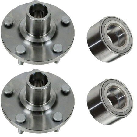 MotorbyMotor Non-Noise and Vibration Front Wheel Bearing& Hub Assembly Fits for Toyota Camry, Lexus ES300H/ES350, Toyota Avalon/Venza/Highlander/Sienna Hub Bearing w/5 Lugs-930-400, 510063-2 Pack