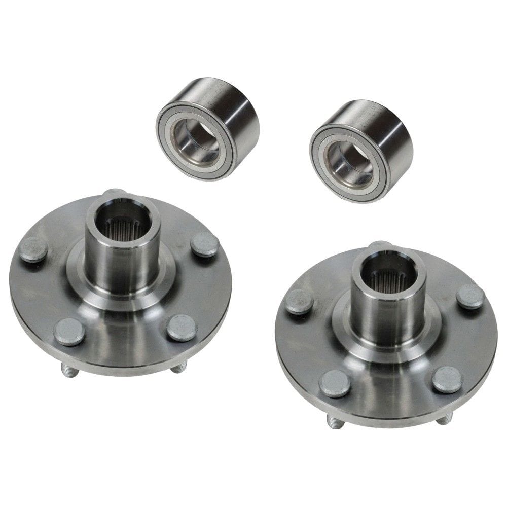 MotorbyMotor Non-Noise and Vibration Front Wheel Bearing& Hub Assembly Fits for Toyota Camry, Lexus ES300H/ES350, Toyota Avalon/Venza/Highlander/Sienna Hub Bearing w/5 Lugs-930-400, 510063-2 Pack