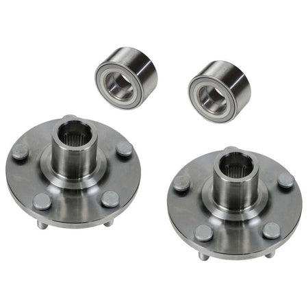 MotorbyMotor Non-Noise and Vibration Front Wheel Bearing& Hub Assembly Fits for Toyota Camry, Lexus ES300H/ES350, Toyota Avalon/Venza/Highlander/Sienna Hub Bearing w/5 Lugs-930-400, 510063-2 Pack