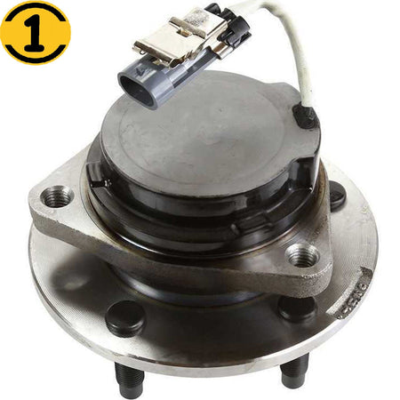 MotorbyMotor Rear Wheel Bearing and Hub Assembly Fit 2002 2003 2004 2005 2006 2007 Buick Rendezvous Hub Bearing 5 Lugs, w/ABS 2WD FWD, Replace 512222