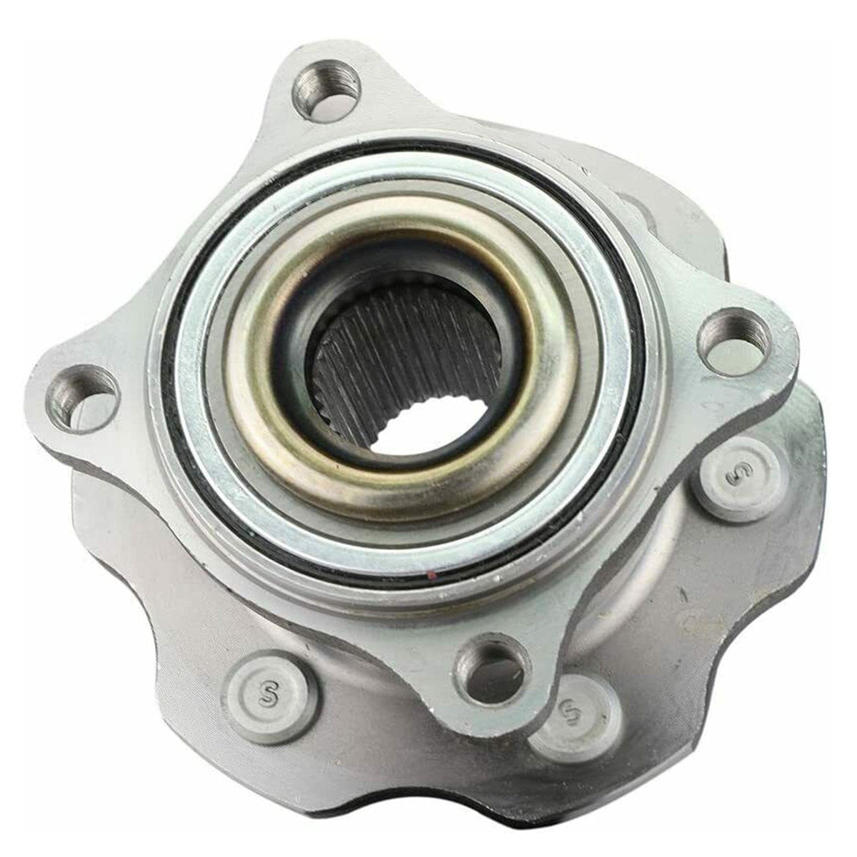 MotorbyMotor Rear Wheel Bearing for 2005-2008 Nissan Armada, 2005-2012 Nissan Pathfinder Wheel Hub w/6 Lugs-541003 (Set of 2)