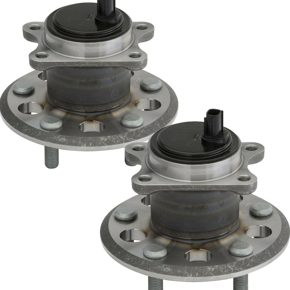 MotorbyMotor Rear Wheel Bearing Hub Assembly Fit Toyota Camry, Toyota Avalon Wheel Hub w/ABS 5 Lugs 512454 512455