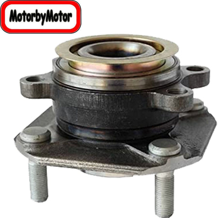 MotorbyMotor Front Wheel Bearing for 2007-2012 Nissan Sentra Wheel Hub w/4 Lugs (Non-ABS),513299