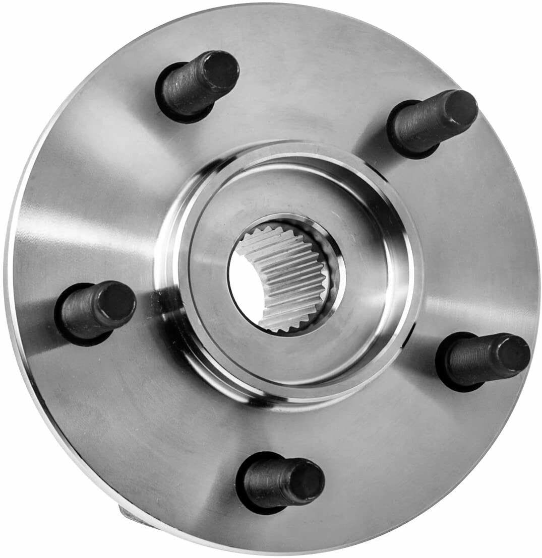 Pair 2 Front Wheel Bearing & Hubs for 2002 2003 2004 2005 Jeep Liberty w/o ABS