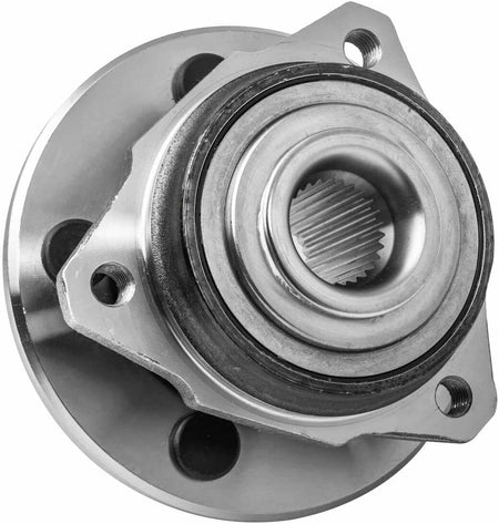 Pair 2 Front Wheel Bearing & Hubs for 2002 2003 2004 2005 Jeep Liberty w/o ABS