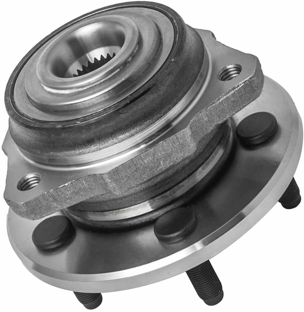 Pair 2 Front Wheel Bearing & Hubs for 2002 2003 2004 2005 Jeep Liberty w/o ABS