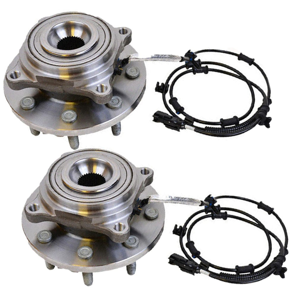 Pair 2 Front Wheel Hub Bearing Assembly for Ram 2500 3500 2013 2014 - 2018 w/ABS