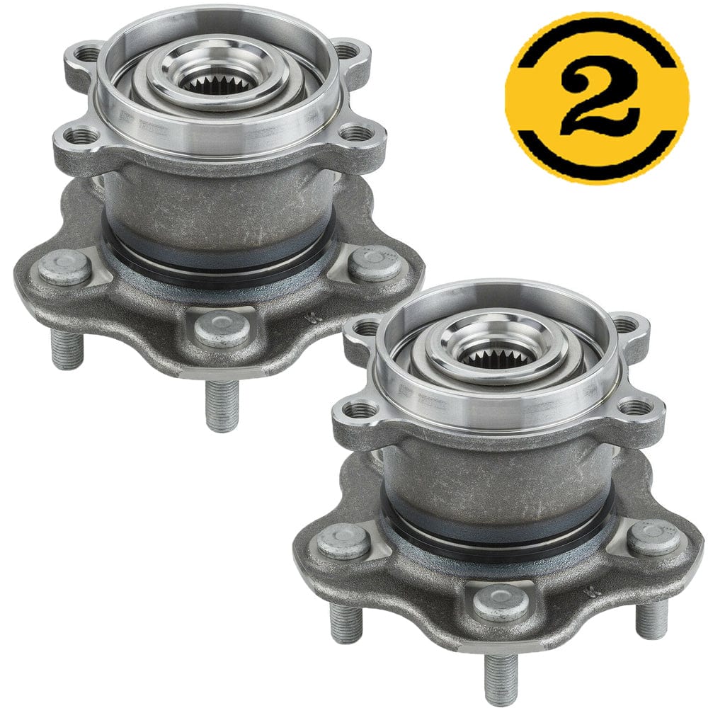 Pair 2 Rear Wheel Hubs Bearing for 2014-2017 Nissan Juke 2014-2019 Nissan Rogue