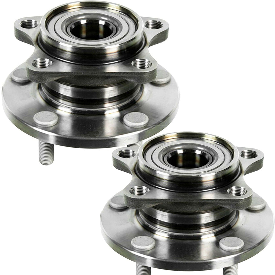 Pair 512449 Rear Wheel Bearing and Hub Assembly for 2007 - 2016 Mazda CX-9 AWD