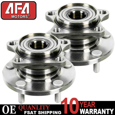 Pair 512449 Rear Wheel Bearing and Hub Assembly for 2007 - 2016 Mazda CX-9 AWD