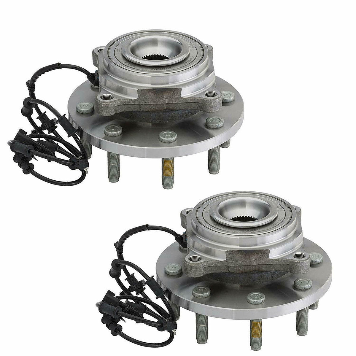 Front Wheel Hub Bearing Assemblies For Ram 2500 3500 2012-2013 4WD 2pcs