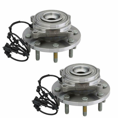 Front Wheel Hub Bearing Assemblies For Ram 2500 3500 2012-2013 4WD 2pcs