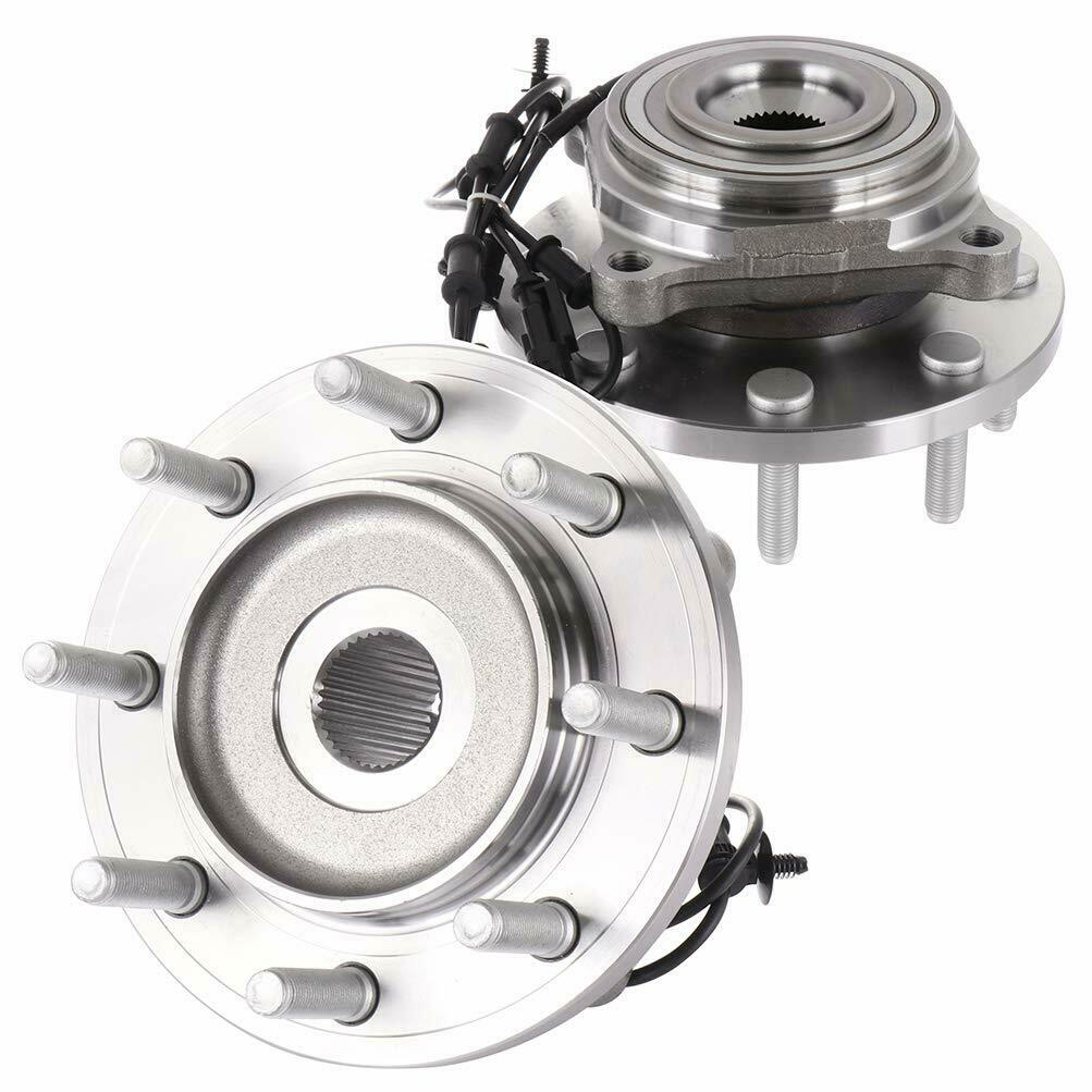Front Wheel Hub Bearing Assemblies For Ram 2500 3500 2012-2013 4WD 2pcs