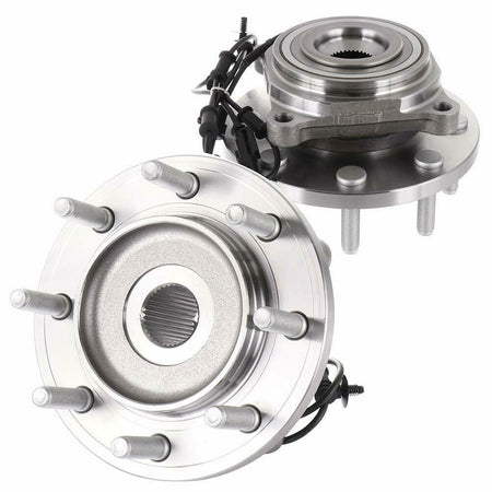 Front Wheel Hub Bearing Assemblies For Ram 2500 3500 2012-2013 4WD 2pcs