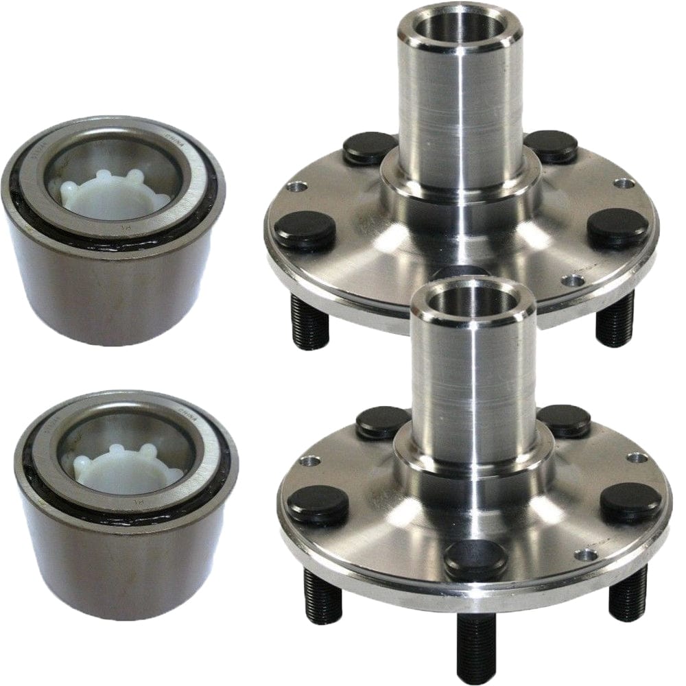 Rear Wheel Bearing Fit 1998-2008 Subaru Forester,1993-2007 Subaru Impreza,1990-1999 Subaru Legacy wheel Bearing AWD 5 Lugs, 930 502 513248(2Pack)