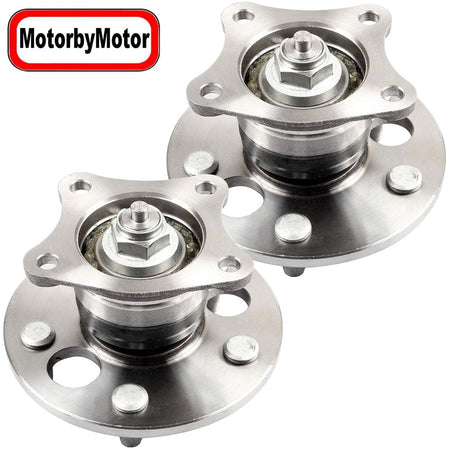 Rear Wheel Bearing Fit 1999-2003 Toyota Solara Wheel Hub w/5 Lugs, 512311 (2 Pack)