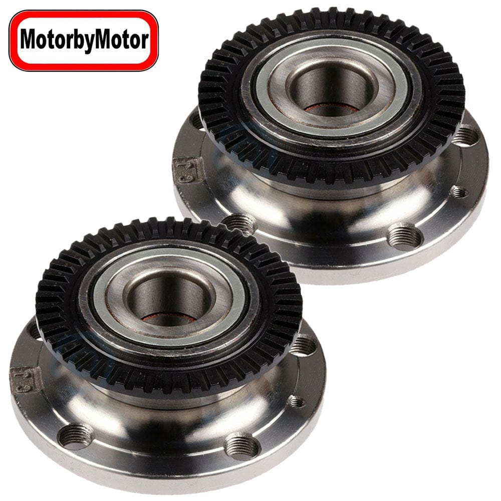 Rear Wheel Bearing Fit 2002-2007 Audi A4 2WD FWD Wheel Hub, 512231 (2 Pack)