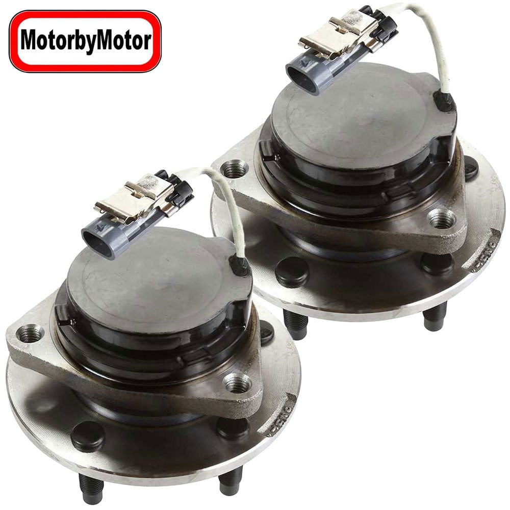 Rear Wheel Bearing Fit 2002-2007 Buick Rendezvous Wheel Hub w/ABS 2WD FWD-5 Lugs, 512222 (2 Pack)