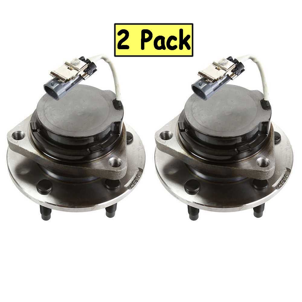 Rear Wheel Bearing Fit 2002-2007 Buick Rendezvous Wheel Hub w/ABS 2WD FWD-5 Lugs, 512222 (2 Pack)