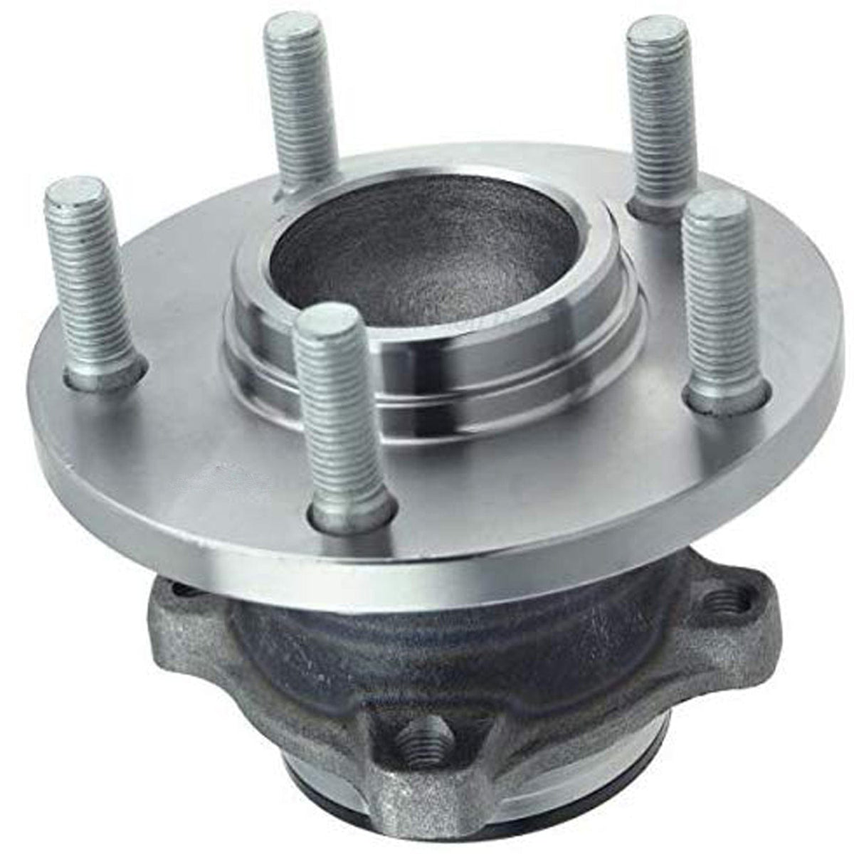 Rear Wheel Bearing Fit 2004-2008 Mazda 3 Wheel Hub w/5 Lugs, 512348 (2 Pack)