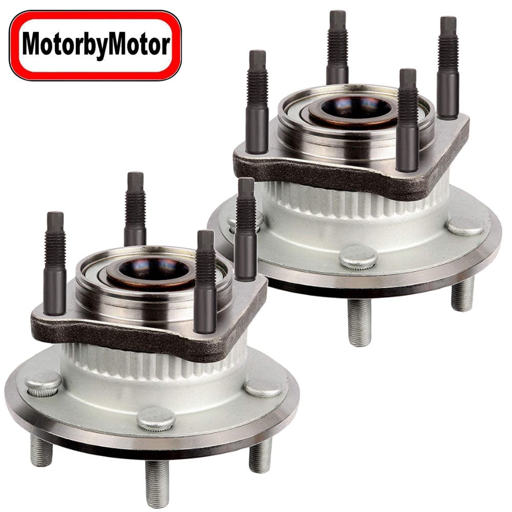 Rear Wheel Bearing Fit 2006-2010 Jeep Commander,2005-2010 Jeep Grand Cherokee Wheel Hub w/5 Lugs, 512302 (2 Pack)