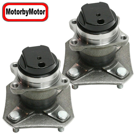 Rear Wheel Bearing Fit 2007-2012 Nissan Versa Wheel Hub 4 Lugs, 512386 (2 Pack)