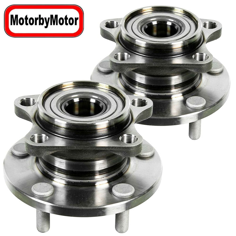 Rear Wheel Bearing Fit 2007-2015 Mazda CX9 with 5 Lugs, Wheel Hub AWD, 512249 (2 Pack)