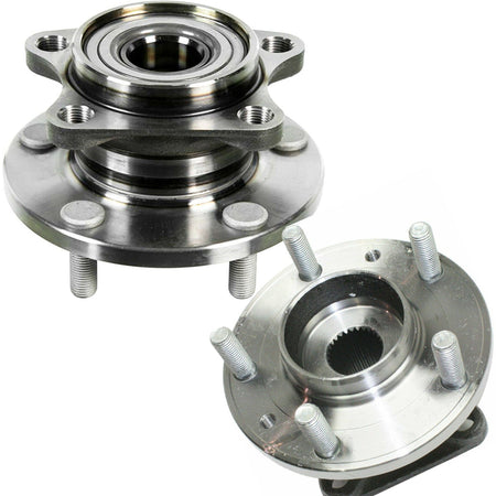 Rear Wheel Bearing Fit 2007-2015 Mazda CX9 with 5 Lugs, Wheel Hub AWD, 512249 (2 Pack)