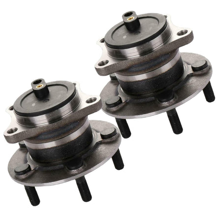 Rear Wheel Bearing Fit 2009-2013 Mazda 6 Wheel Hub with 5 Lugs-w/ABS, 512409 (2 Pack)