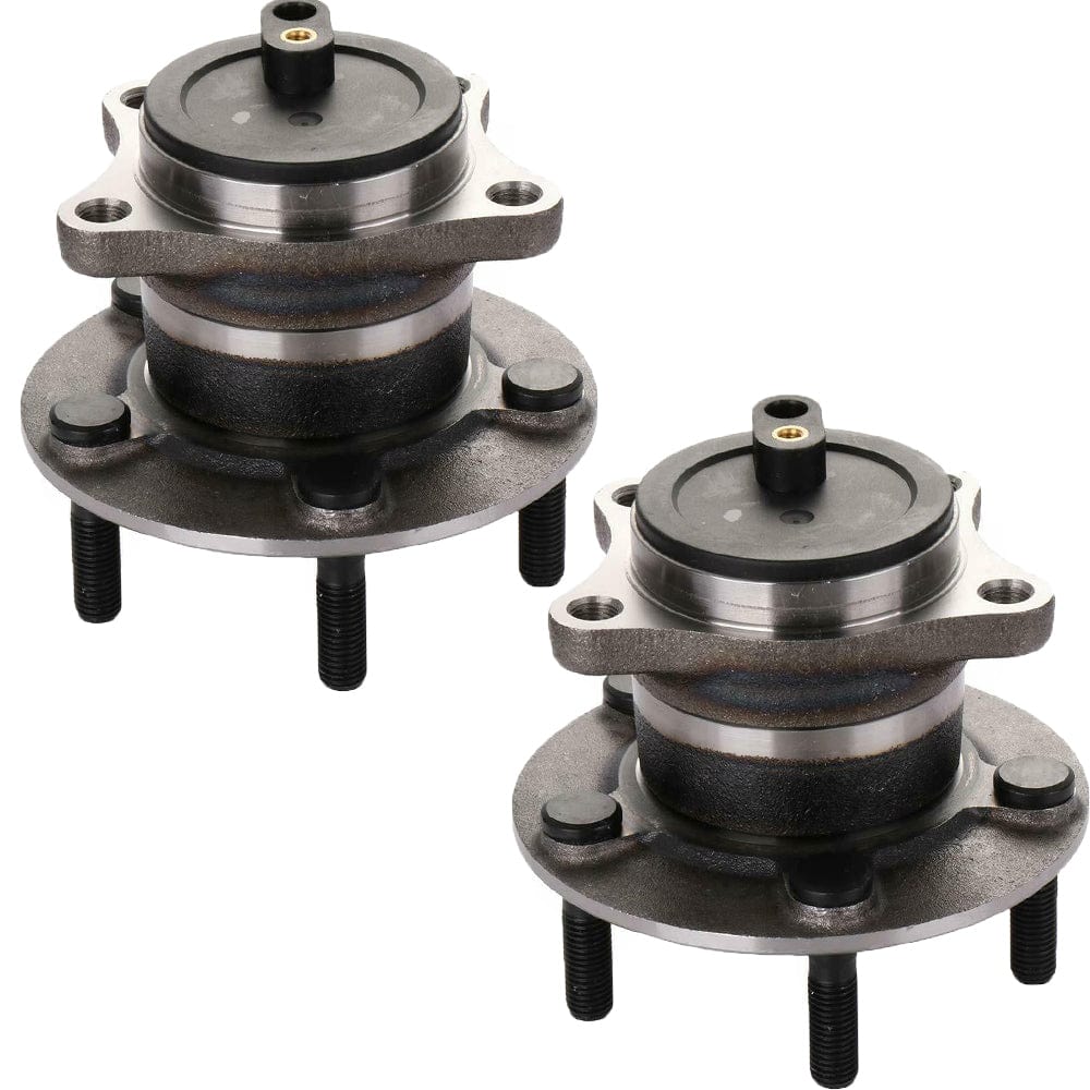 Rear Wheel Bearing Fit 2009-2013 Mazda 6 Wheel Hub with 5 Lugs-w/ABS, 512409 (2 Pack)
