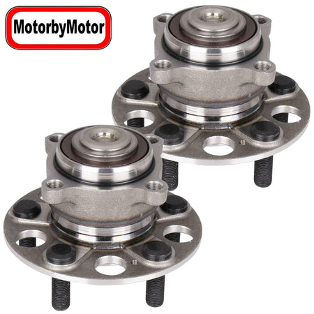 Rear Wheel Bearing Fit 2009-2014 Acura TL Wheel Hub with 5 Lugs, 512391 (2 Pack)