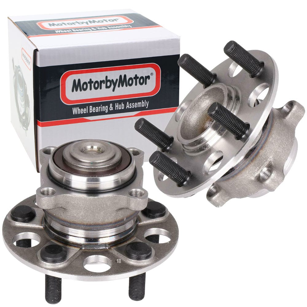 Rear Wheel Bearing Fit 2009-2014 Acura TL Wheel Hub with 5 Lugs, 512391 (2 Pack)