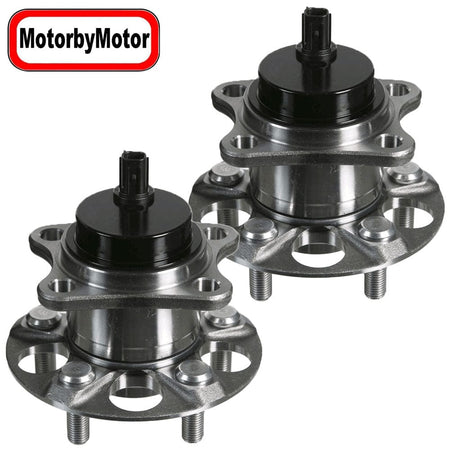 Rear Wheel Bearing Fit 2010-2015 Toyota Prius, 2012-2015 Toyota Prius Plug-in Wheel Hub w/ABS, 5 Lugs,  512505 (2PACK)