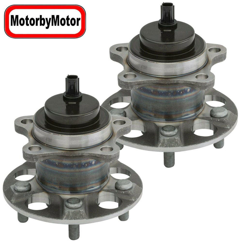 Rear Wheel Bearing Fit 2011-2019 Toyota Sienna Wheel Hub 5 Lugs 2WD, 512456 (2 Pack)