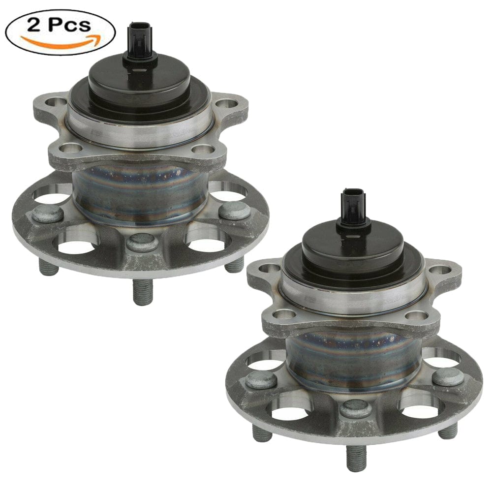 Rear Wheel Bearing Fit 2011-2019 Toyota Sienna Wheel Hub 5 Lugs 2WD, 512456 (2 Pack)