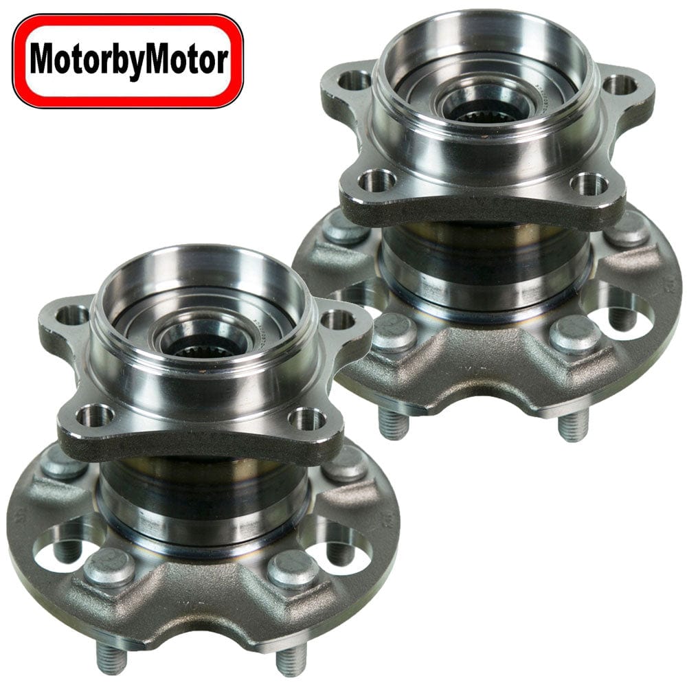 Rear Wheel Bearing Fit 2011-2019 Toyota Sienna Wheel Hub AWD, 5 Lugs, 512482 (2 Pack)