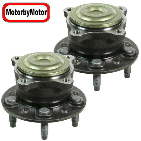 Rear Wheel Bearing Fit 2013-2015 Chevrolet Cruze, 2016 Chevrolet Cruze Limited Wheel Hub 5 Lugs, 512507 (2 Pack)